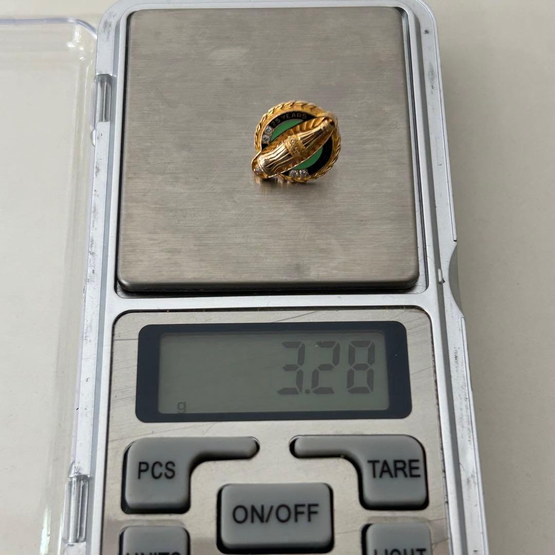 コカコーラ ヴィンテージ 25年勤続バッジ 社章 記念章