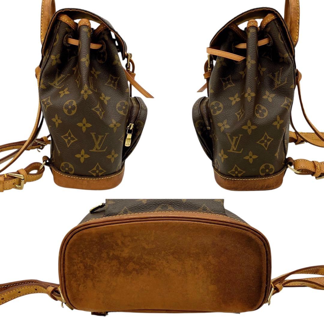 【LOUIS VUITTON】ミニ・モンスリ　モノグラム　リュック