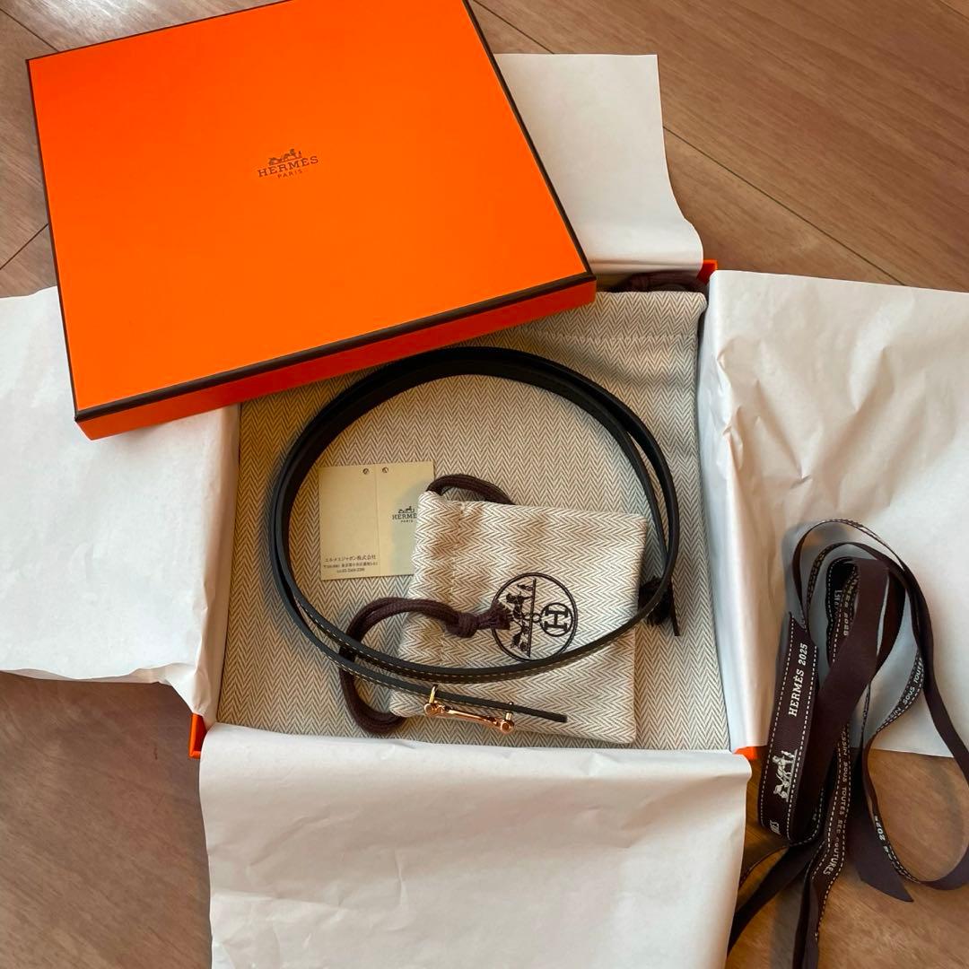 HERMES エルメス　レディースベルト　75cm エトープ　未使用