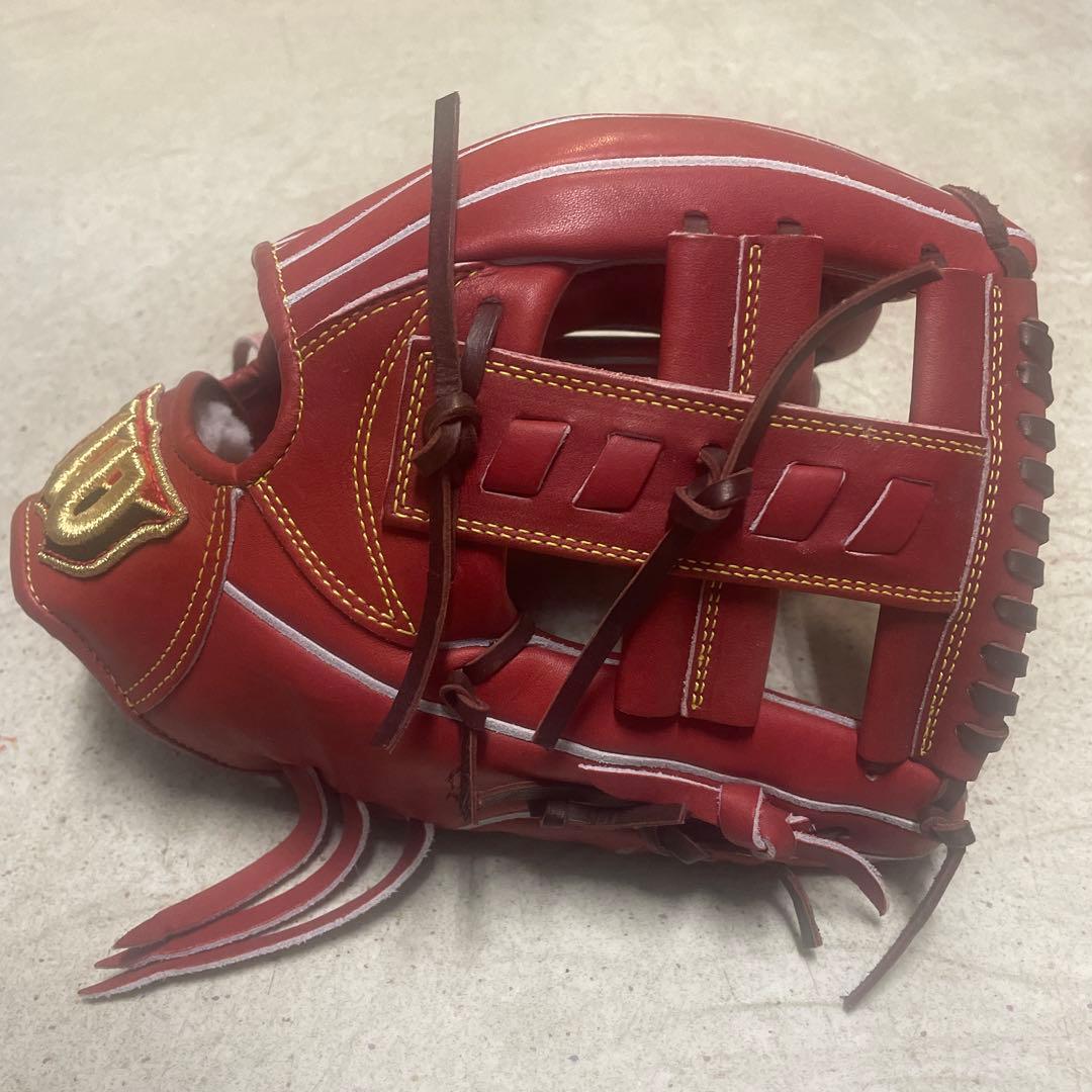 Wilson 硬式グローブ レッド ストライプ