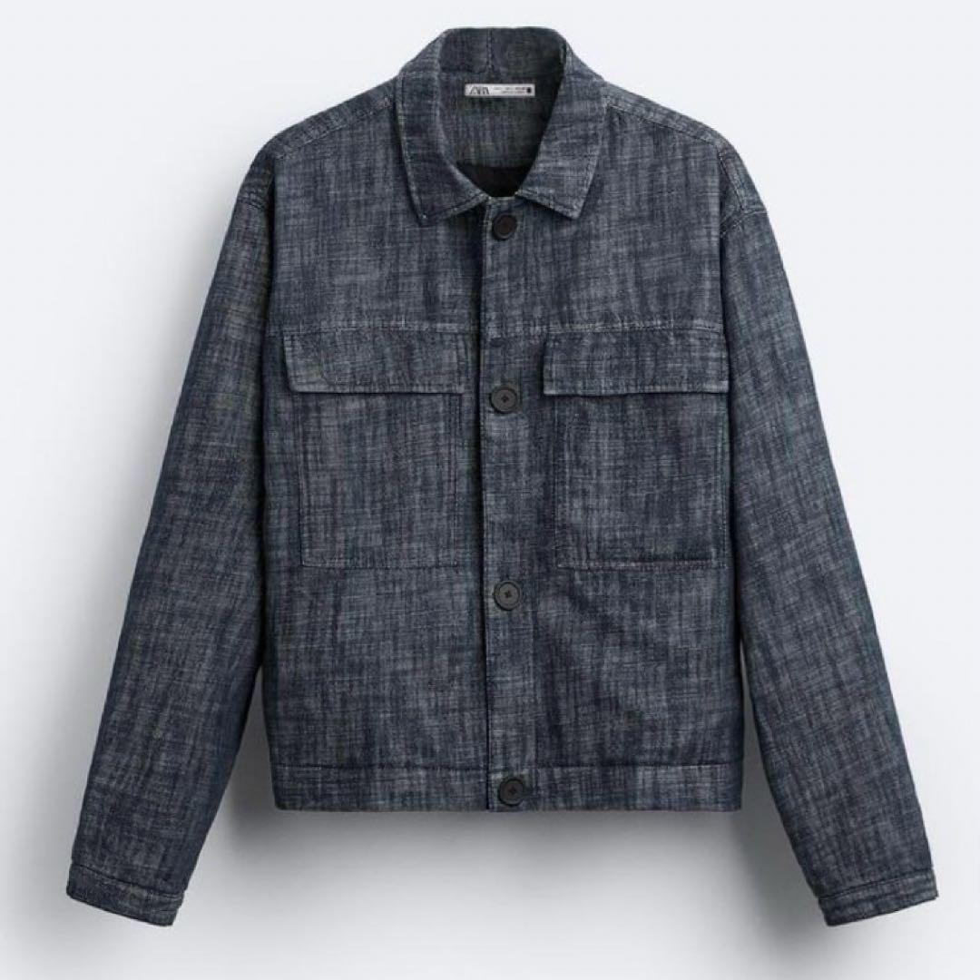 ZARA セットアップ ポケット デニムジャケット