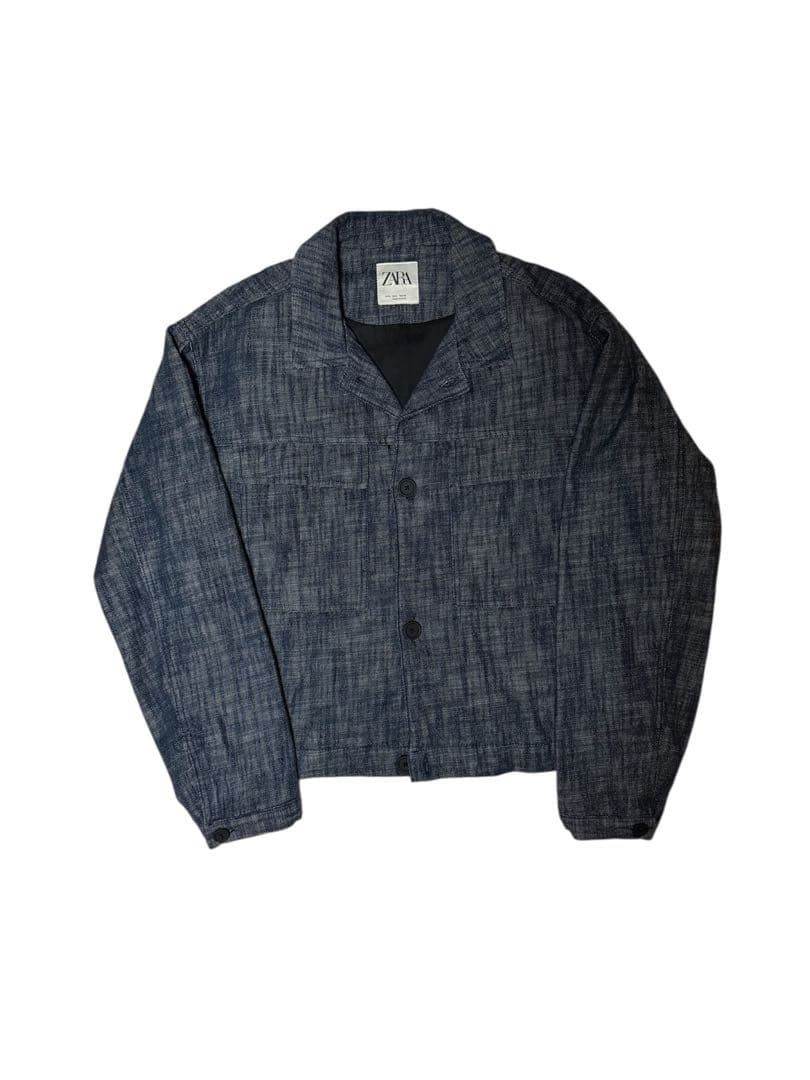 ZARA セットアップ ポケット デニムジャケット