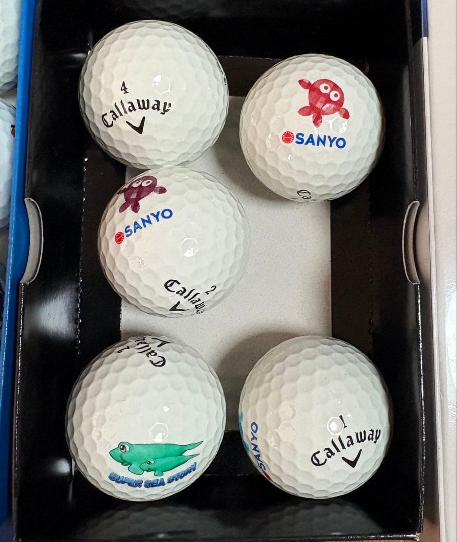 新品 ゴルフボール 65個 パチンコ スロット キャラクター