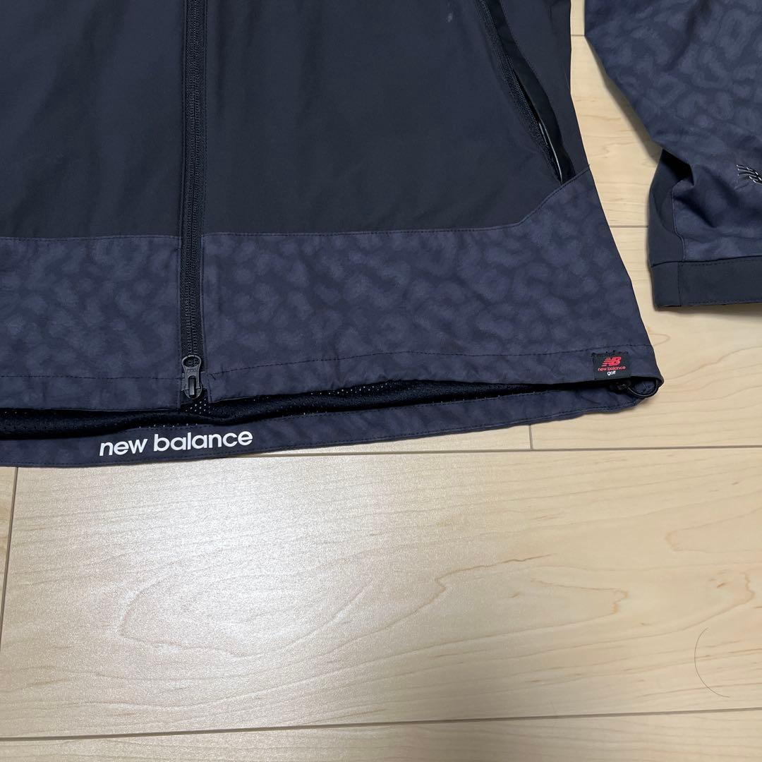 ニューバランス　フルジップブルゾン　フーディ