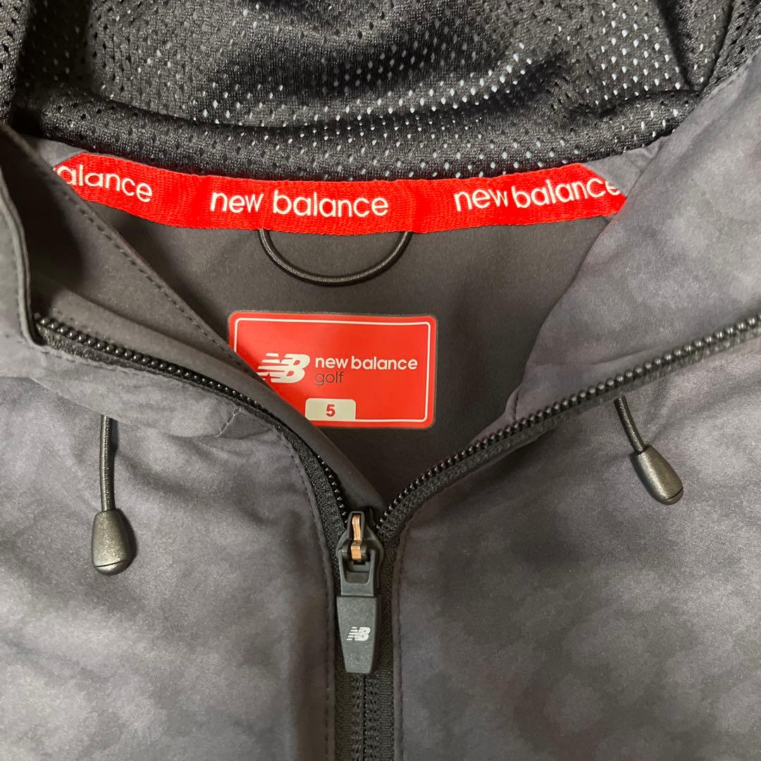 ニューバランス　フルジップブルゾン　フーディ