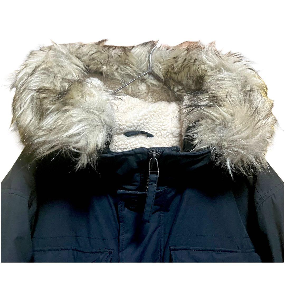 y2k 大きいサイズ　フライトジャケット　ファー　モッズコート　N-3Bアウター