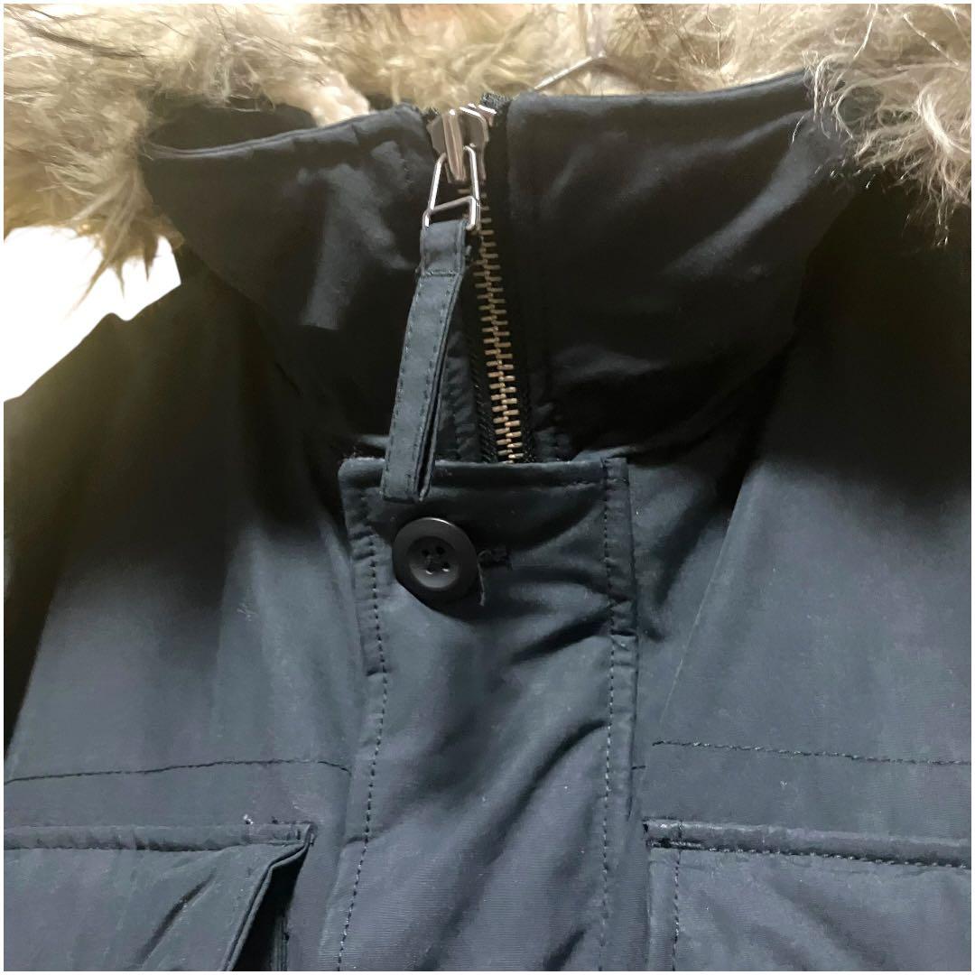 y2k 大きいサイズ　フライトジャケット　ファー　モッズコート　N-3Bアウター