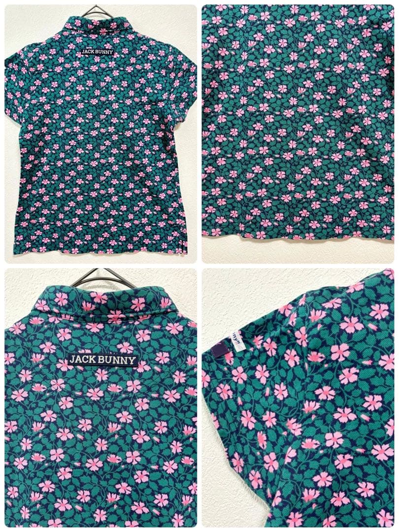 JackBunny!!ゴルフウェアセット ポロシャツ0 ミニスカート0 帽子FR