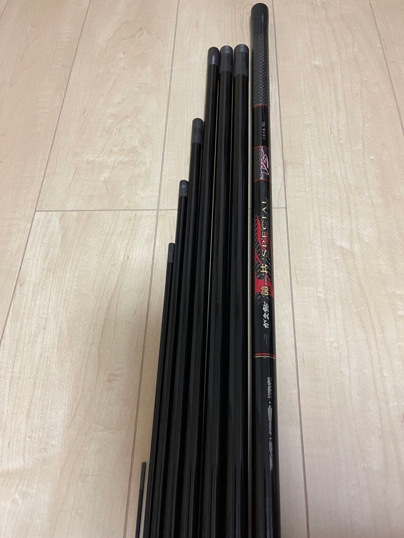 がまかつ がま鮎競技スペシャルV5引抜早瀬9.0M 鮎竿 鮎釣り