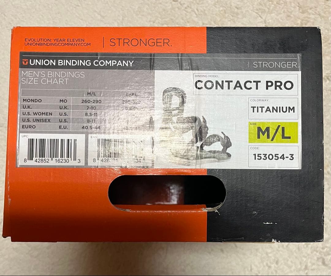 UNION CONTACT PROスノーボードビンディング