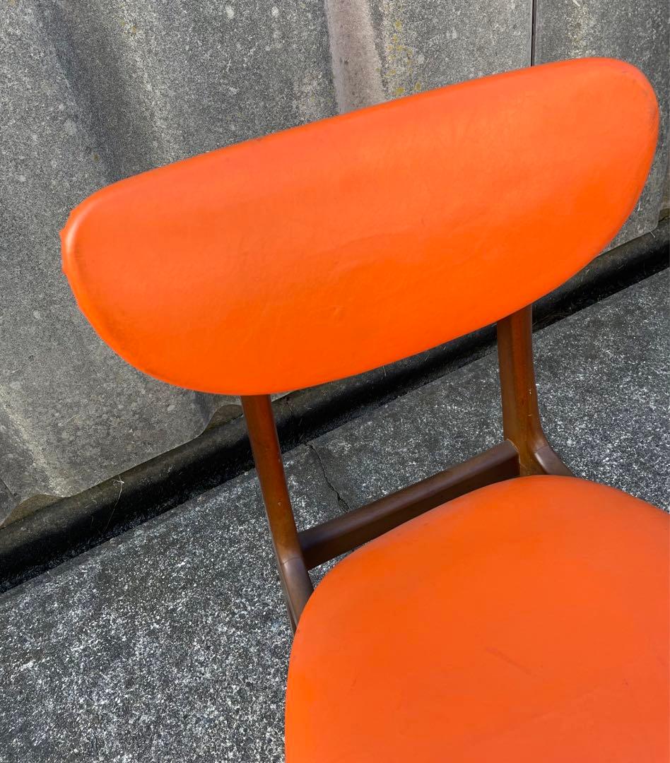 ビンテージ/昭和レトロ/ミッドセンチュリー/ダイニングチェア/チェア/椅子/①