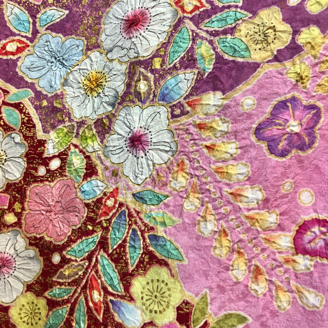 振袖フルセット ■翠山工房■辻ヶ花絞り■新品オーダー仕立て■振袖一式