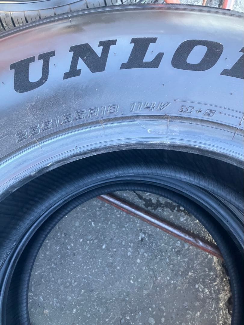 最終価格　ダンロップ GRANDTREK H/T31 /18インチタイヤ 4本