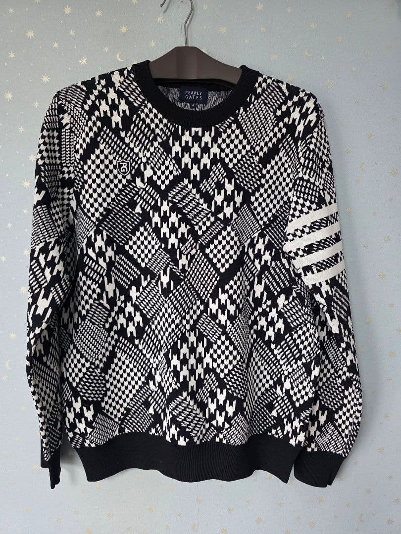 89様専用です!新品パーリーゲイツアーガイルクールネックセーター4