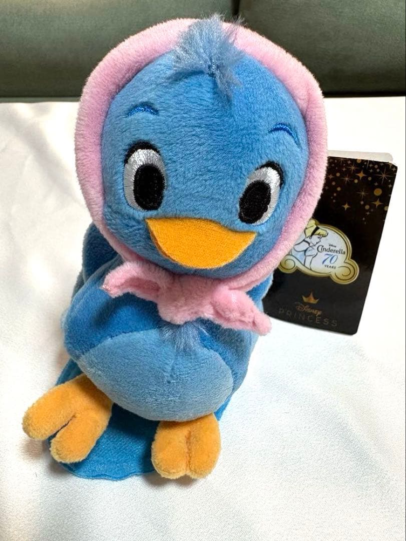シンデレラ 70周年 青い鳥 ぬいぐるみ