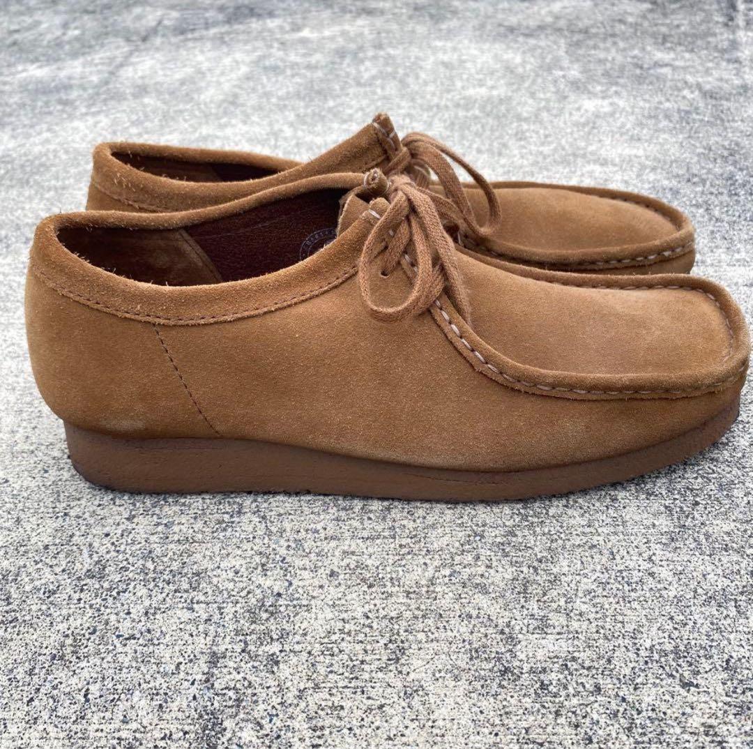 美品　クラークス　ワラビー　コーラ　茶　スウェード　ブーツ　 UK10