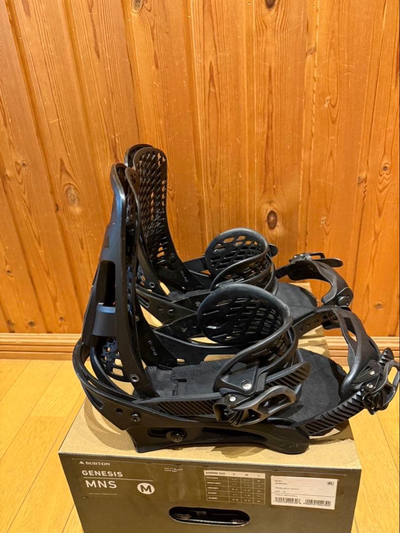 Burton GENESIS MNS ビンディング Mサイズ ブラック