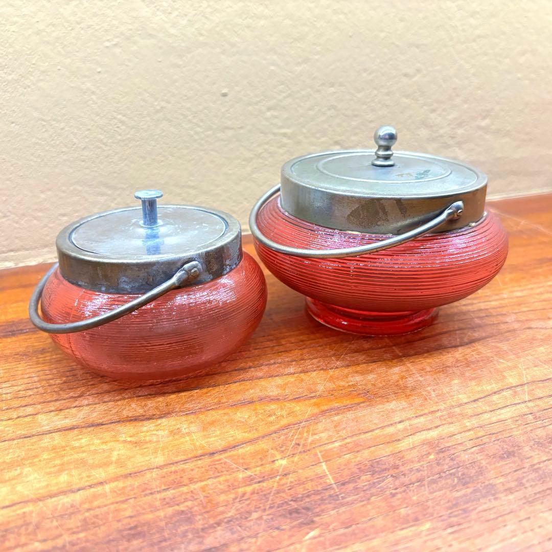 大正ガラス　昭和レトロ　レトロ瓶　レトロガラス　和ガラス　ウランガラス　戦前