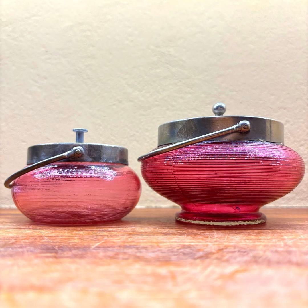 大正ガラス　昭和レトロ　レトロ瓶　レトロガラス　和ガラス　ウランガラス　戦前