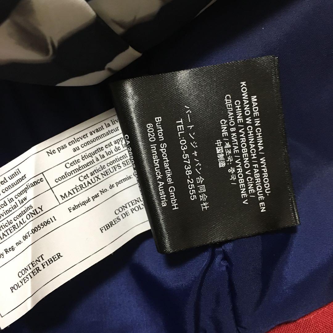 BURTON バートン　スノボウェア　スキーウェア　ジャケット　XS