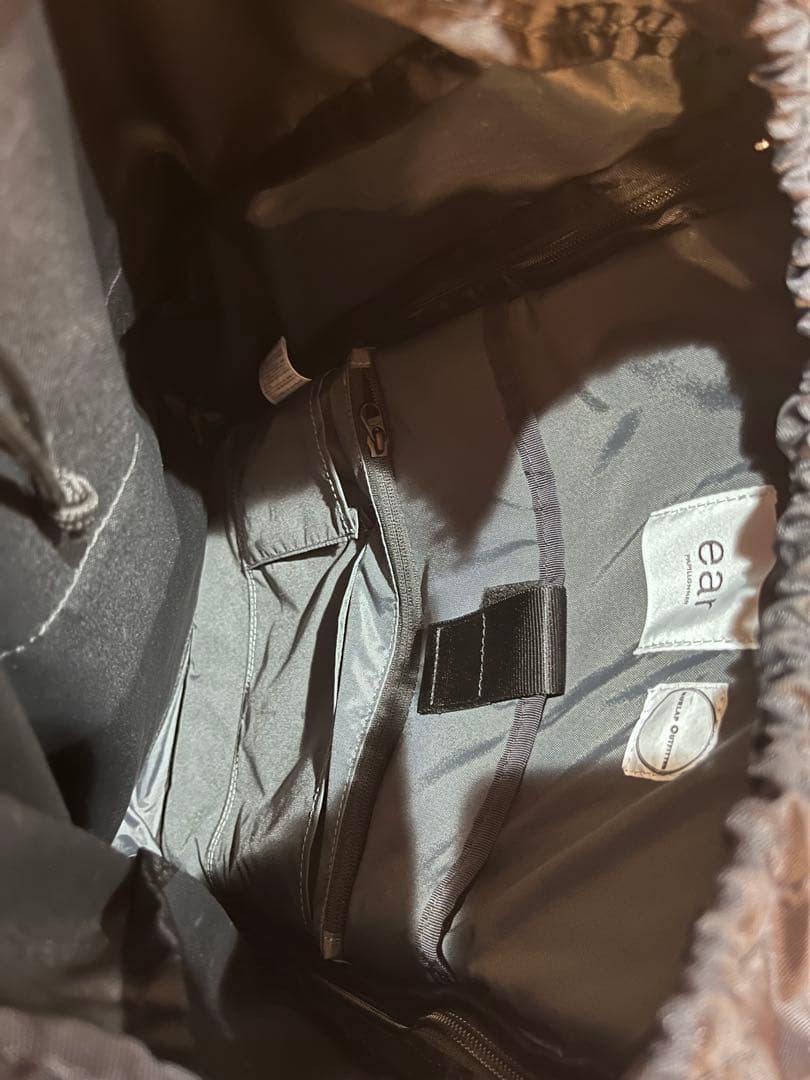 BURLAP OUTFITTER×ear 撥水レザー　リュック　ブラック