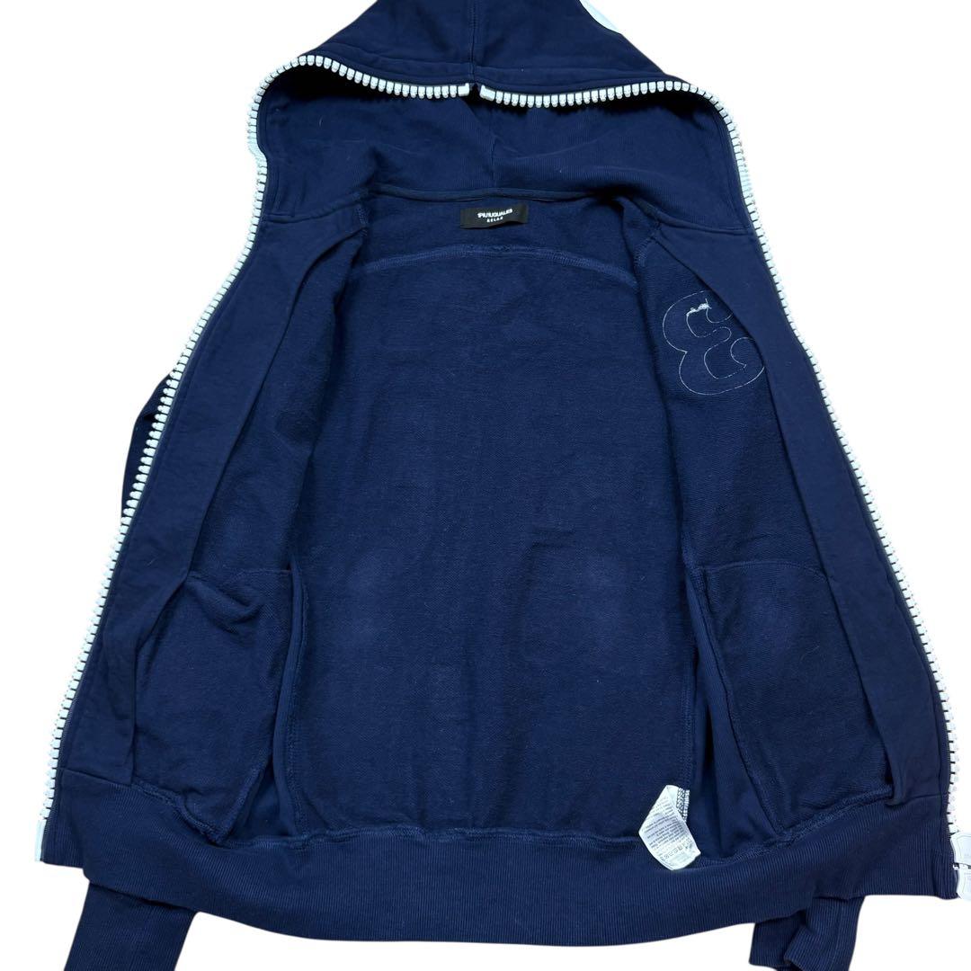 1PIU1UGUALE3 RELAX ランダムロゴ セットアップ スウェット L