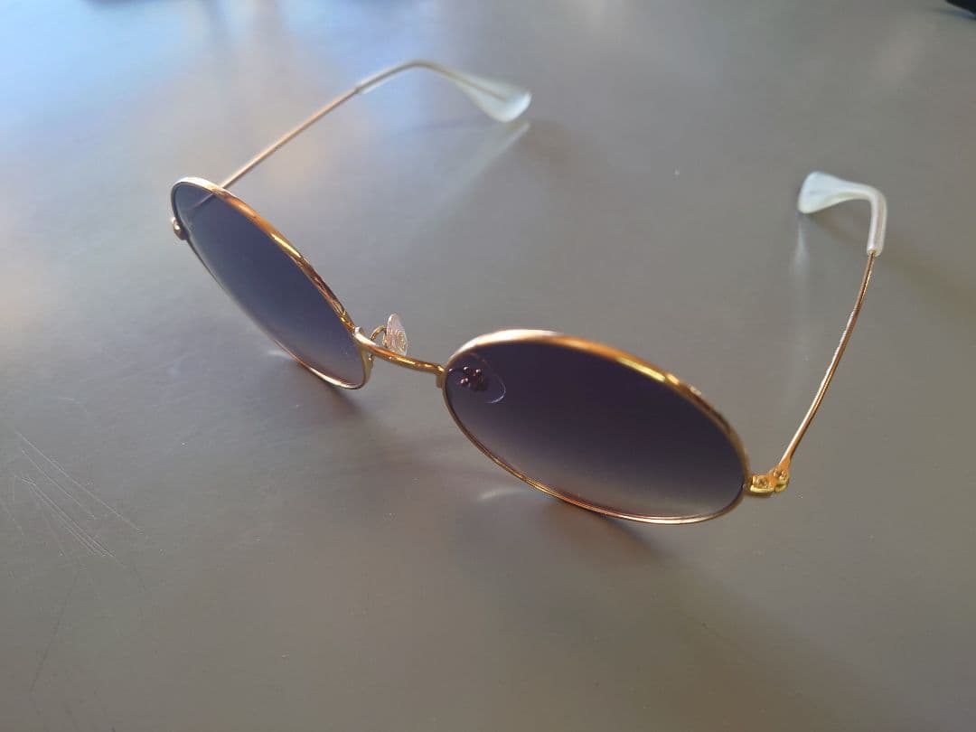 Ray-Ban グラデーションオーバルサングラス