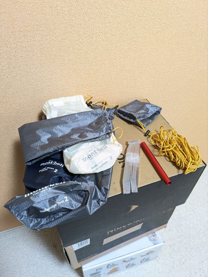 mont-bell Stellarigde Tent2 スリーブ式 未使用品
