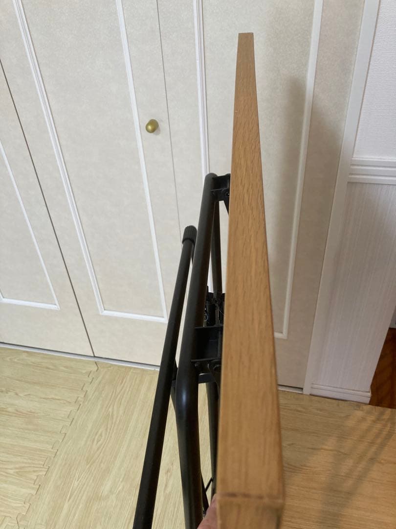 ⭐︎きい⭐︎ 無印良品オーク材折りたたみテーブル　[大阪市中央区］引き取り限定