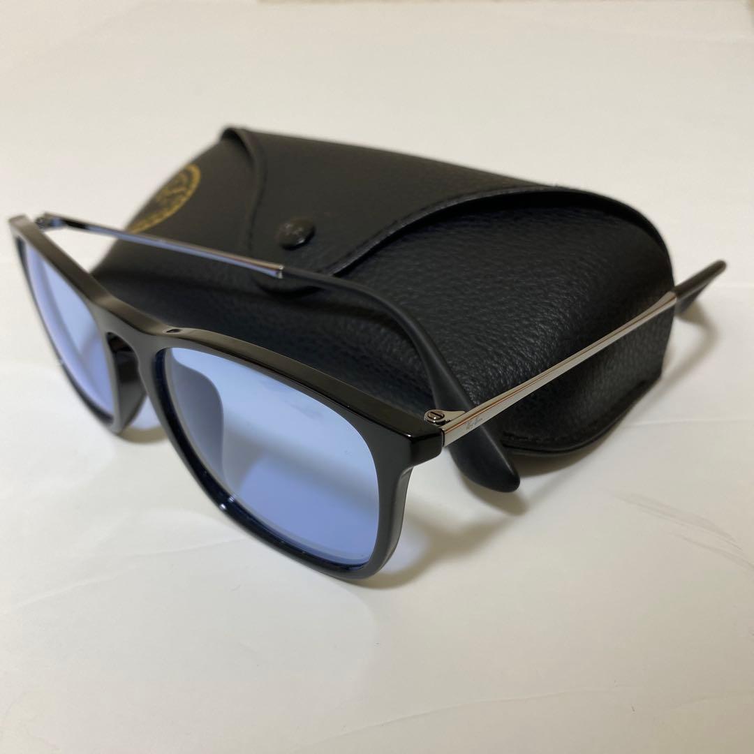 ✨美品 ✨ Ray-Ban サングラス ライトブルー　RB4187-F 601