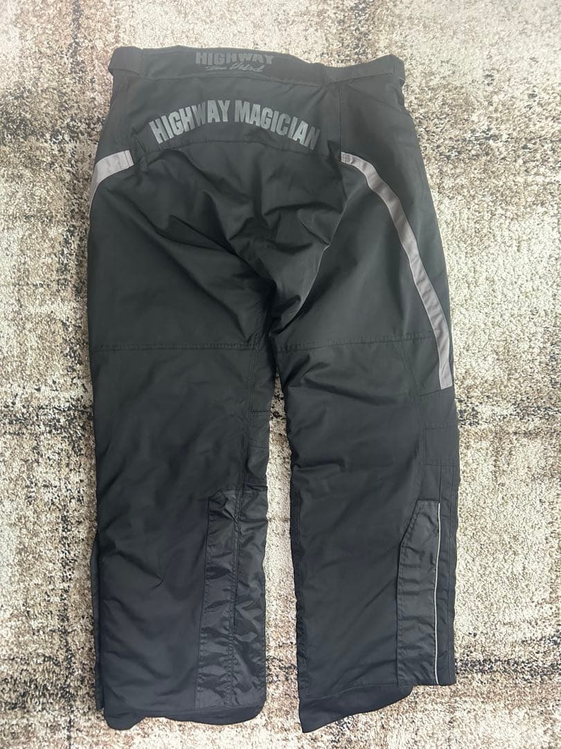 YeLLOW CORN 防寒オーバーパンツブラック(3Lサイズ)