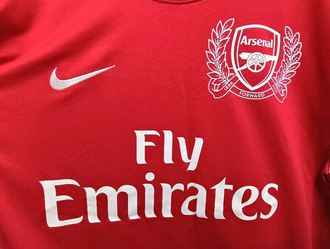 正規品・美品！ アーセナル 125周年ユニフォーム Lサイズ