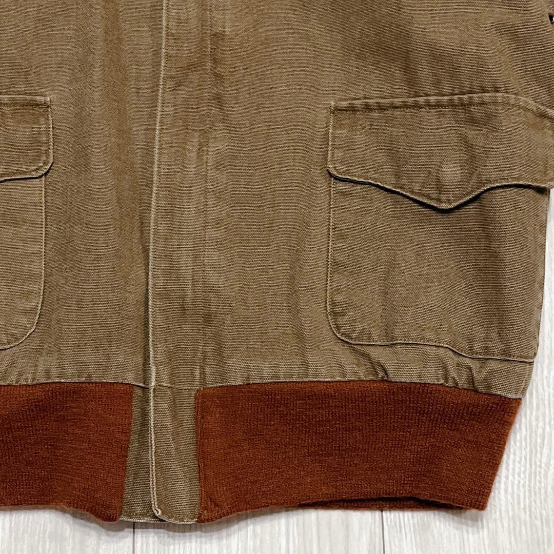 UNITED CARR バズリクソンズ ダック地 A-2 TALON ZIP