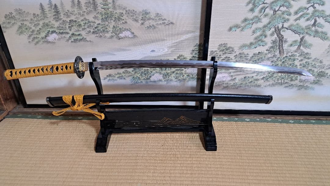 【値下げ】準新品 金属製 模造刀 長曽祢虎徹 A