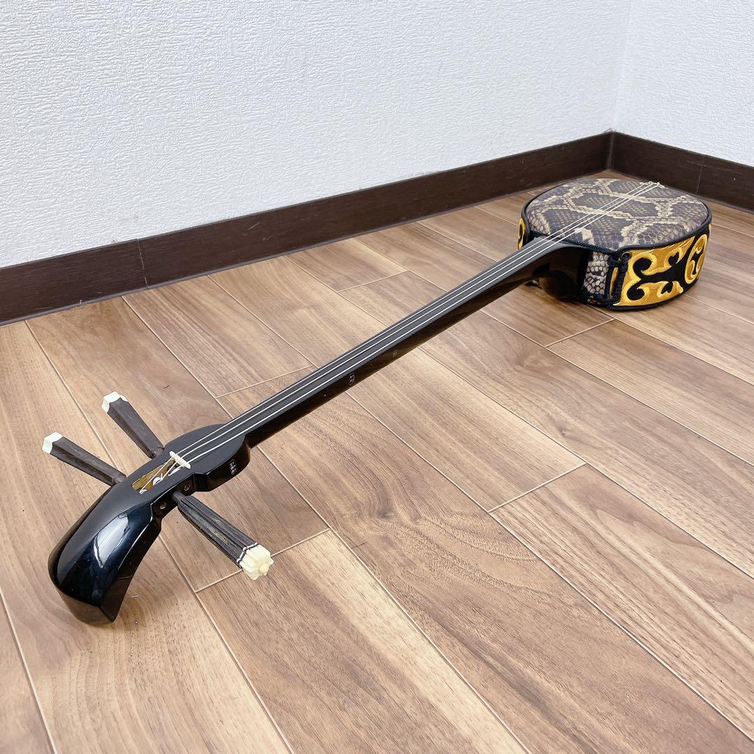 沖縄民謡 三線 撥 セット 沖縄 民謡　人工皮