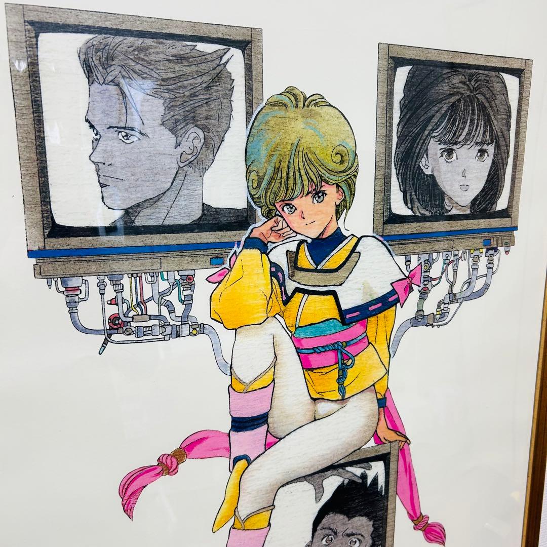 超絶レア 電影少女 迫力のB2高品質ポスター フレーム付 天野あい 桂