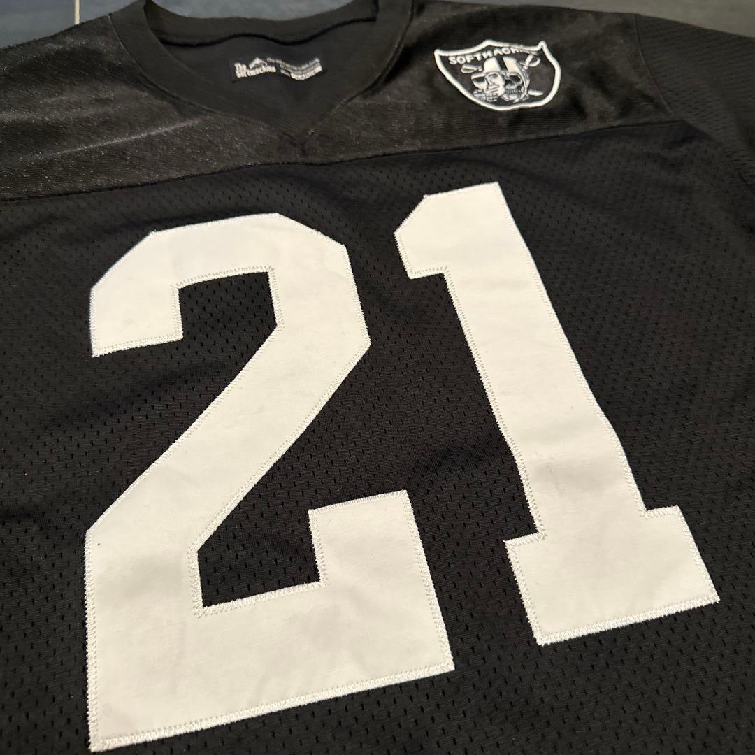 SOFTMACHINE アメリカンフットボールシャツ 21番