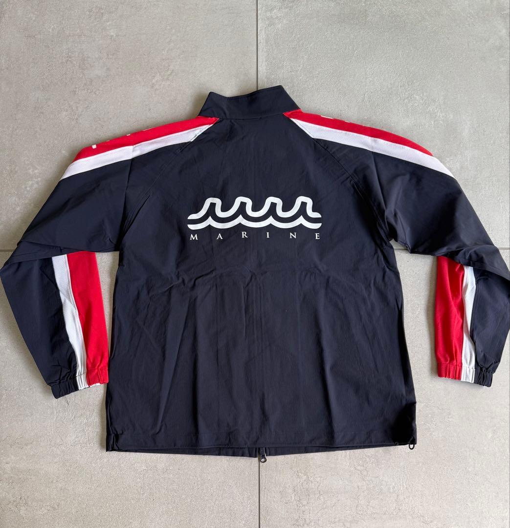 【新品】ムータmuta サイドライントラックジャケット　ネイビーXL