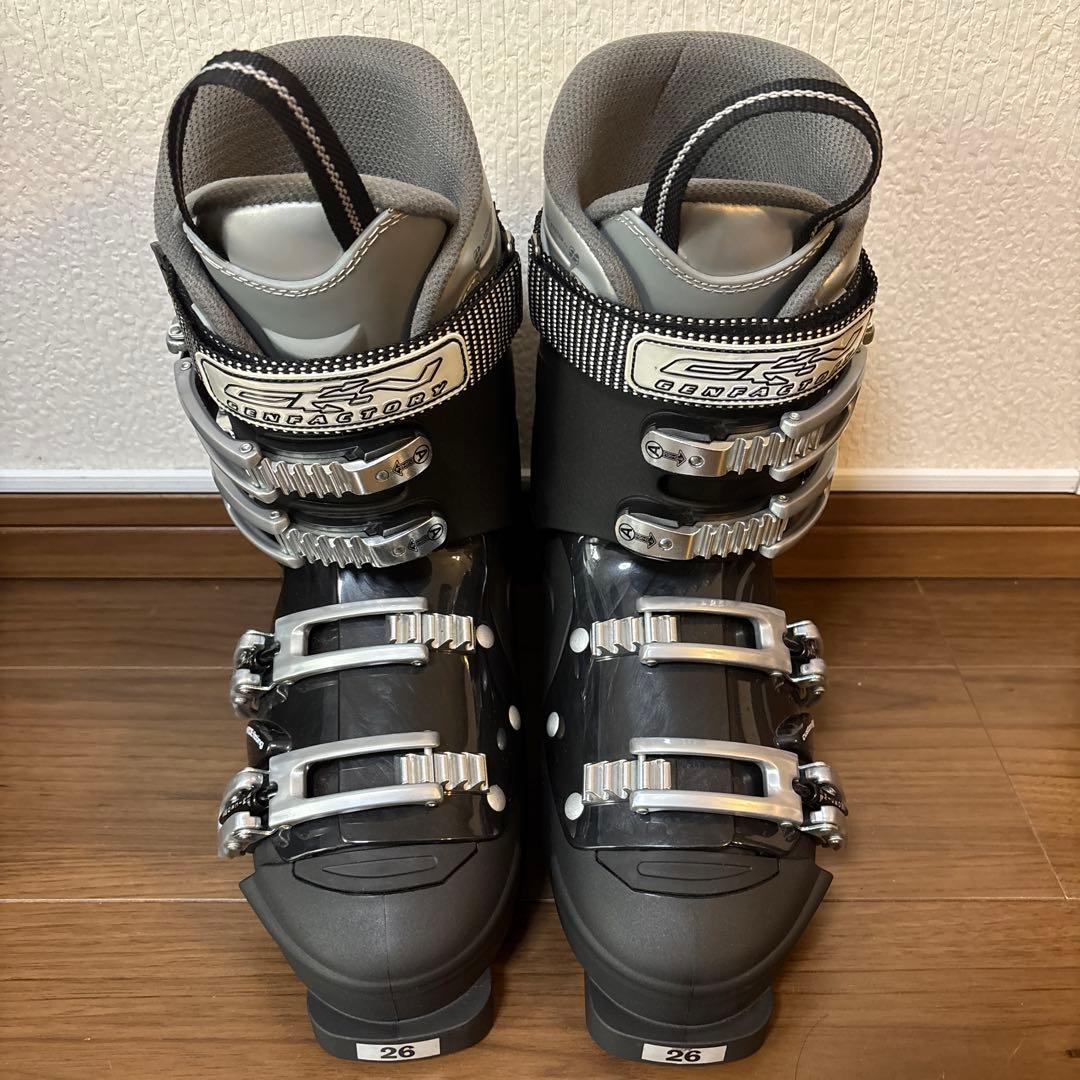 GEN FACTORY スキーブーツFC6 26.0〜26.5㎝ 未使用品 - メルカリ