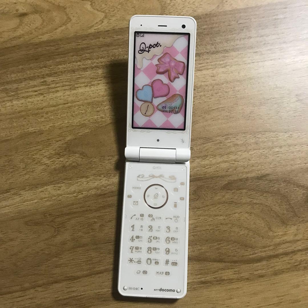 docomo Q-pot 携帯 SH-04C モックアップ 見本 スマホ稀少レア - メルカリ