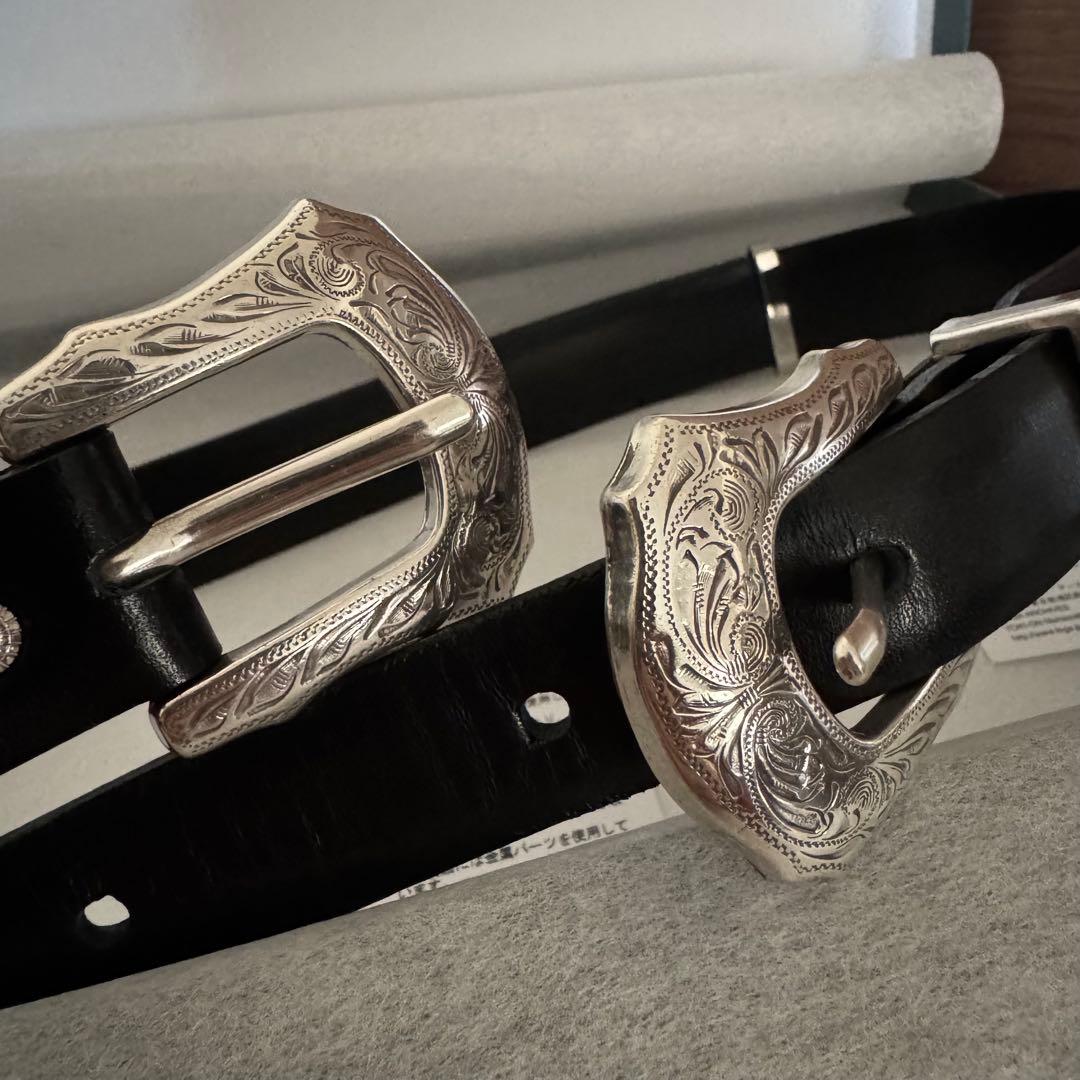 TOGA Double buckle belt ダブルバックル ベルト