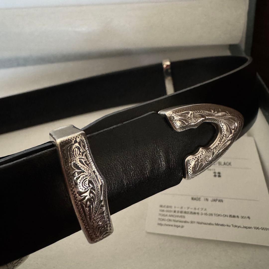 TOGA Double buckle belt ダブルバックル ベルト