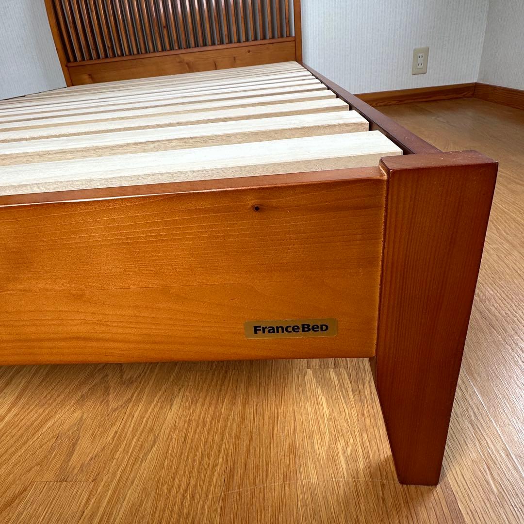 【期間限定掲載&札幌近郊限定お取引】FranceBed セミダブルベッドフレーム