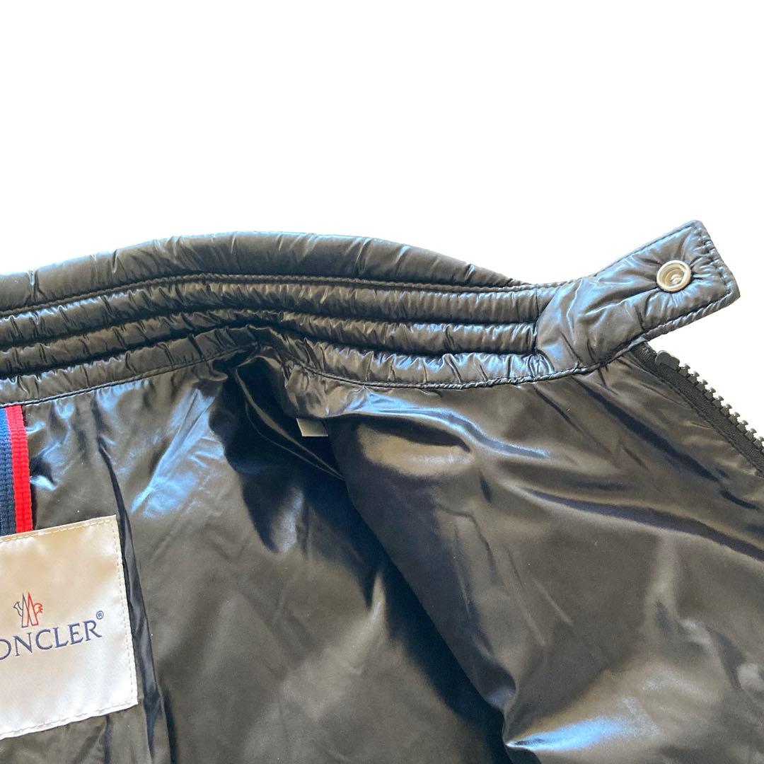 【極美品】MONCLER VERANライダース ダウンジャケット 黒 サイズ1