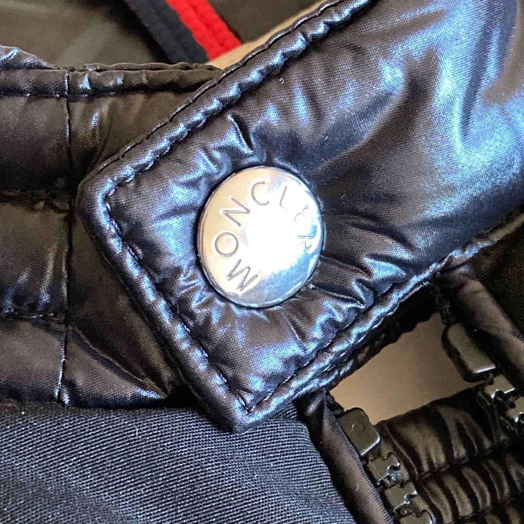 【極美品】MONCLER VERANライダース ダウンジャケット 黒 サイズ1