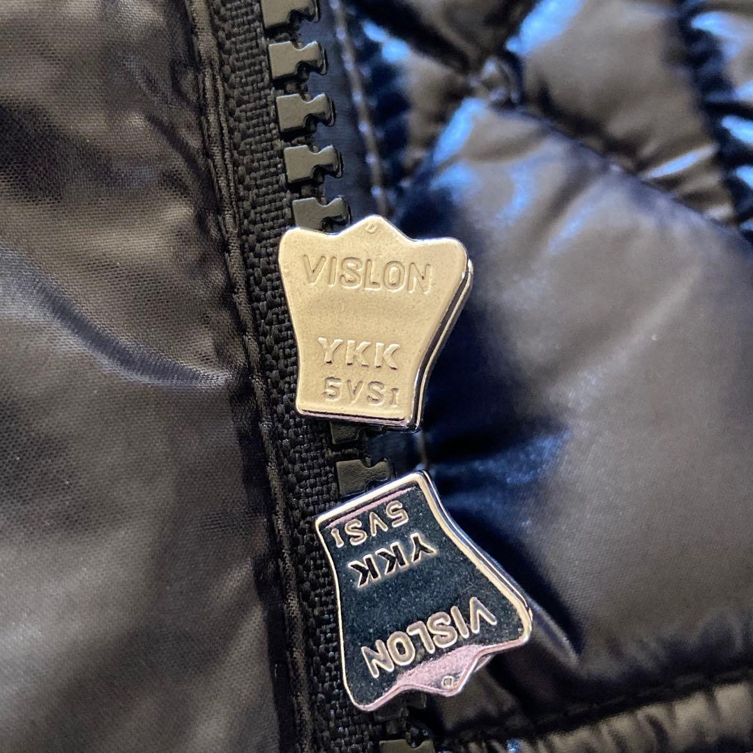 【極美品】MONCLER VERANライダース ダウンジャケット 黒 サイズ1