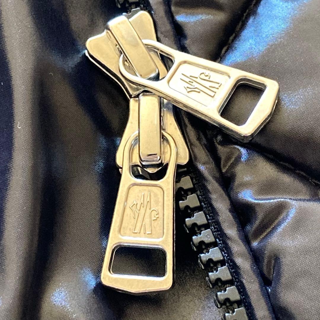 【極美品】MONCLER VERANライダース ダウンジャケット 黒 サイズ1
