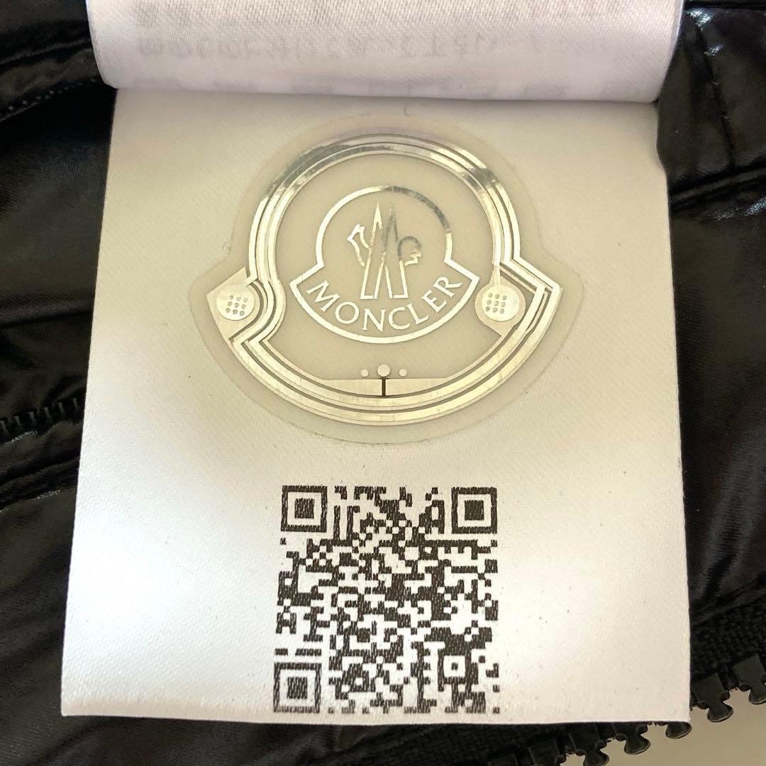 【極美品】MONCLER VERANライダース ダウンジャケット 黒 サイズ1