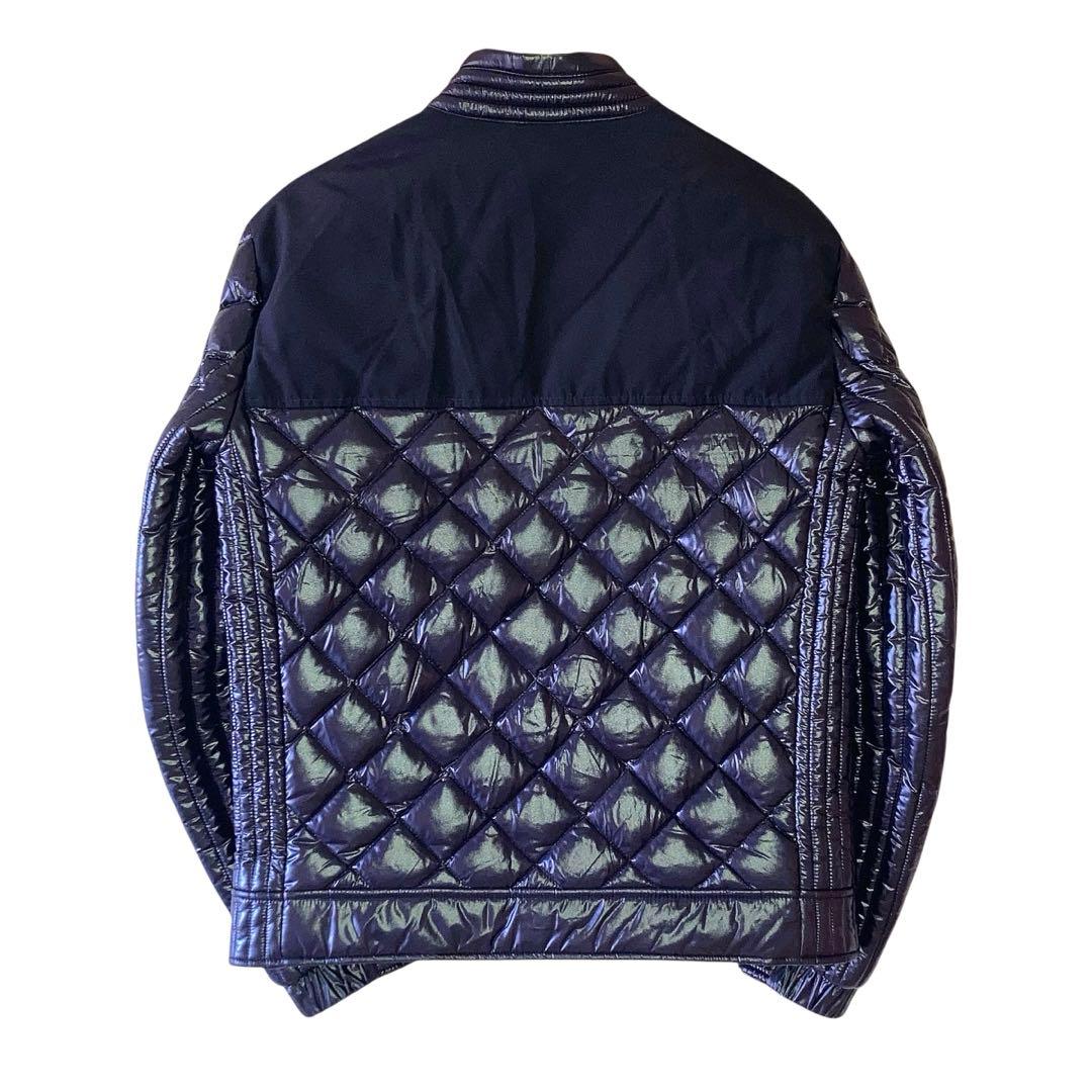 【極美品】MONCLER VERANライダース ダウンジャケット 黒 サイズ1