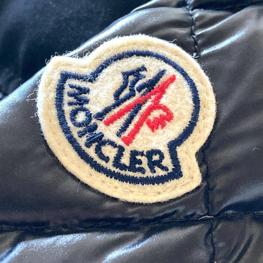 【極美品】MONCLER VERANライダース ダウンジャケット 黒 サイズ1